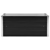 vidaXL Garden Raised Bed Anthracite 39.4"x15.7"x17.7" Galvanized Steel - 4 of 4