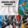 Kids' Power Rangers: Dino Fury Group Stack Silky Touch Blanket White 36X58 - 4 of 4