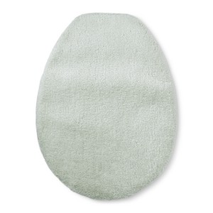 Tufted Spa Toilet Lid Cover Elongated Mint - Fieldcrest , Green