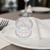 Unique Bargains Napkin Rings Iridescent Openwork Iron Silver Tone 1 Pc - 3 of 3