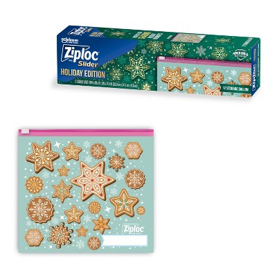 Ziploc®, Slider Storage Bags Gallon featuring new holiday designs, Ziploc®