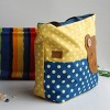 Slickblue Cute Bear Hand-Appliqued Tote Bag for Kids —Multi Color & Sizes, Shoulder Strap, Interior Pocket - 2 of 3
