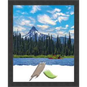 Amanti Art Mezzanotte Black Wood Picture Frame - 1 of 4