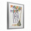 Stupell Industries Spellbound Halloween Broom Framed Print Under Glass - 2 of 4