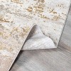Hauteloom Jera Luxury Fringed Faux Silk Rug - 4 of 4