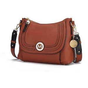 MKF Collection Maggie Vegan Leather Women's Crossbody bag by Mia K - 1 of 4
