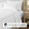 Delara 100% Viscose Derived from Bamboo Duvet Cover Set - Ultra-Soft, Cooling & Breathable, Includes Duvet Cover & Pillow Shams - 4 of 4