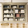 9 Drawer Dresser for Bedroom, 37.8" Tall Dresser with Wide Drawers & Ornately Carved Metal Handles, Rustic Dressers & Chests of Drawers - 4 of 4