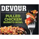 Devour Frozen Pulled Chicken Burrito Bowl - 12oz