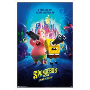 Trends International The SpongeBob Movie: Sponge On The Run - Key Art Framed Wall Poster Prints - 1 of 4