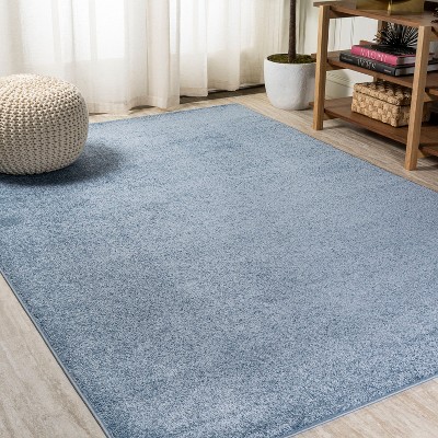 Haze Solid Low-Pile Indoor Area Rug - JONATHAN Y