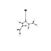 Elegant Lighting Cavoli 7 - Light Chandelier in  Black - 2 of 4