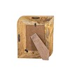 4x6 Inch Carved Arch Picture Frame Natural Mango Wood, MDF & Glass by Foreside Home & Garden - 4 of 4