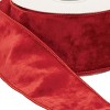 Red Wired Ribbon 2.5" x 10 Yds. - 3 of 3