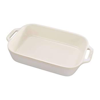 Staub Ceramic 13-inch X 9-inch Rectangular Baking Dish - White : Target