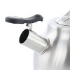 Kenmore Elite 2.3 Quart Stainless Steel Whistling Tea Kettle in Silver - 3 of 4