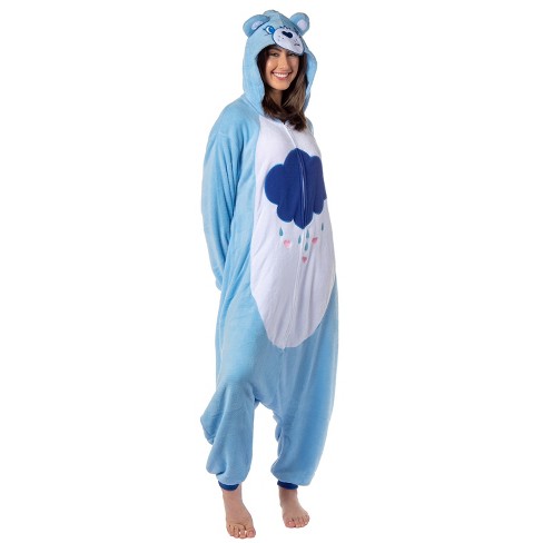 Care Bears Adult Unisex Hooded Fleece Union Suit Costume Cosplay