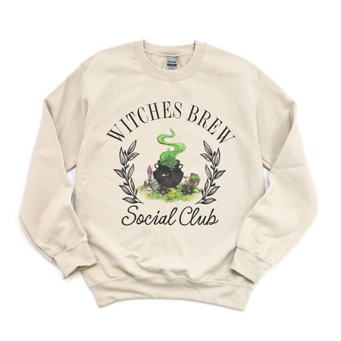 Simply Sage Market Women's Graphic Sweatshirt Witches Brew Social Club - image 1 of 4