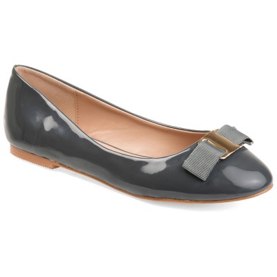 Journee Collection Womens Kim Slip On Round Toe Ballet Flats