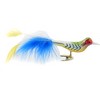 Inge Glas 1.75 In Rainbow Finch Ornament Clip-On Bird Spring Easter Tree Ornaments - 3 of 4