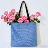 Women's Tote Bag with Buckle and Zipper Inner Pocket Reusable - 2 of 4