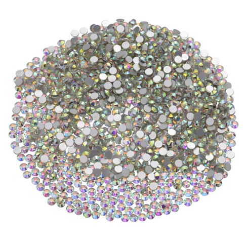 2203 GlitzStone Crystal 8mm Square Flatback Vitrial Medium Rainbow  Rhinestones 1 Dozen: Glitz and Glamour