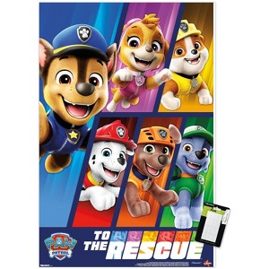 Trends International Nickelodeon Paw Patrol - To The Rescue Unframed Wall Poster Prints - 1 of 4