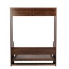 YOOCOZZ Queen Size Wood Murphy Bed Wall Bed with Gas Struts - 2 of 4