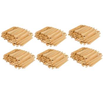 Fansunta 100pcs 15.7x0.35 Inch Strong Natural Bamboo Sticks, Wooden Craft  Sticks, Extra Long Sticks, Wood Strips for Craft Projects : : Home  & Kitchen