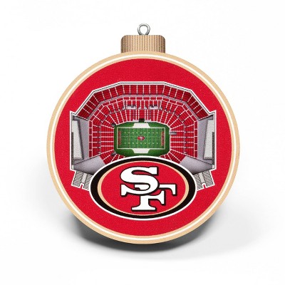 NFL San Francisco 49ers 3D Stadium View Ornament