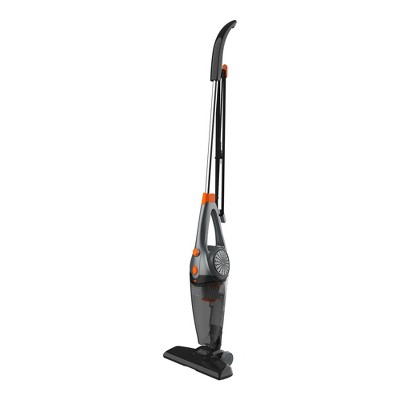 Photo 1 of Black and Decker 3 In 1 Convertible Corded Upright Stick Handheld Vacuum Cleaner with Crevice Tool and Small Brush Attachment Accessories, Gray