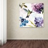 Trademark Fine Art - Lisa Audit 'Spring Nectar Square II' Wood Slat Art - 3 of 3