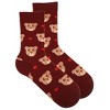 Cute Bear Socks (Women's Sizes, Adult Medium) from the Sock Panda - 3 of 3