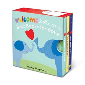 Welcome Little One: Best Books for Baby Box Set - (Welcome Little One Baby Gift Collection) by  Sandra Magsamen (Board Book) - 1 of 1