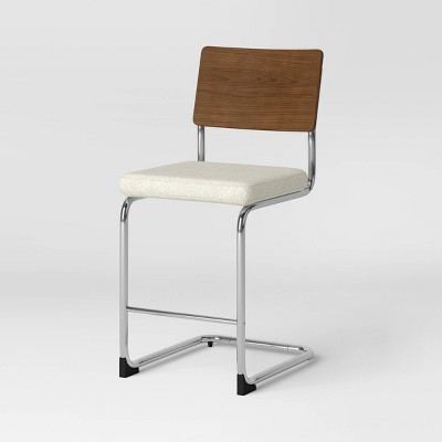 Cantilever bar store stool