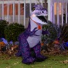 Gemmy Halloween Inflatable Purple Dinosaur, 3.5 ft Tall, Multi - 2 of 4