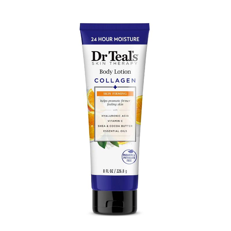 Dr Teal&#39;s Collagen Body Lotion Citrus - 8 fl oz, 1 of 8