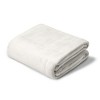HGTV Super Luxe Faux Fur Throw Blanket Snowbound 78 x 92 inches - 3 of 4