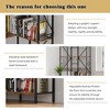 LIVAREEmlen 5 Tier Corner Bookshelf, Modern Corner Bookcase,Large Open Shelf Bookcase,Display,Shelving,for Bedroom,Living Room and Home Office - 4 of 4