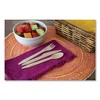 Eco-Products Wood Cutlery - Fork/Knife/Spoon/Napkin - 500 pieces - 3 of 3