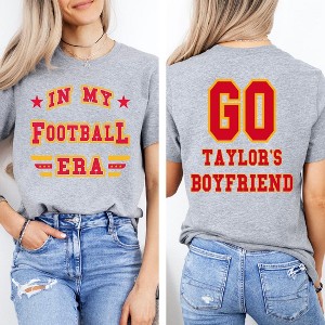 Simply Sage Market Women's Taylor's Boyfriend Era Front and Back Short Sleeve Graphic Tee - 1 of 4
