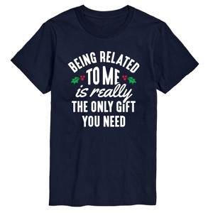 Men's - Instant Message - Being Related to Me Short Sleeve Graphic T-Shirt - 1 of 4