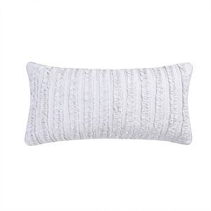 Rachelle Ruffle Decorative Throw Pillow White Homthreads Target