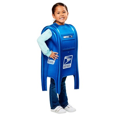 Photo 1 of One Size Fits Most-Toddler USPS Mailbox Halloween Costume 