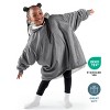The Bare Homey - Kids Wearable Blanket - Fleece Side Pockets - 4 of 4