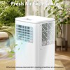 R.W.FLAME 8000 BTU Portable Air Conditioner, 3-in-1 AC Unit with Cooling, Fan & Dehumidifier, Sleep Mode, 24H Timer, Window Sealing Kit - 4 of 4