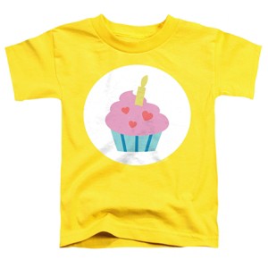 Toddler Boys' Care Bears Unlock The Magic Birthday Bear Belly T-Shirt - 1 of 3