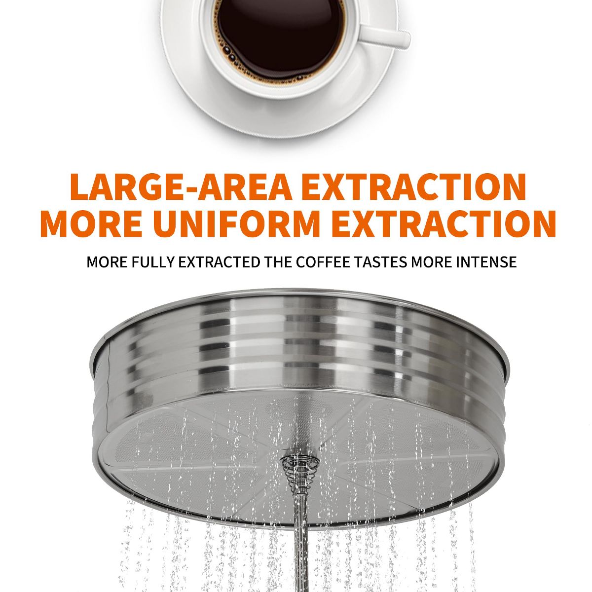 Garvee 110-Cup Stainless Steel Coffee Urn, 16L Double Wall Insulation Hot Beverage Dispenser with Faucet for Party Buffet – Black - thumbnail 7