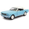1964 1/2 Ford Mustang Light Blue with White Top James Bond 007 "Thunderball" (1965) Movie 1/24 Diecast Model Car by Motormax - 2 of 3