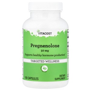 Vitacost Pregnenolone, 50 mg, 180 Capsules : Target